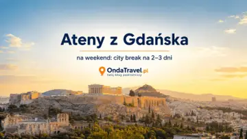 Zachód słońca nad Akropolem w Atenach, jednym z najpiękniejszych greckich miast. Idealne na city break.