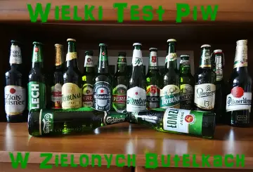 Wielki test piw. Dlaczego piwo w zielonej butelce psuje się szybciej niż w brązowej? Zobaczmy, co kryją zielone butelki.