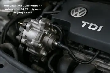 Pompa paliwa Common Rail VW 2.0 TDI. Zapowietrzona pompa paliwa objawy mogą być różne, np. nierówna praca silnika.