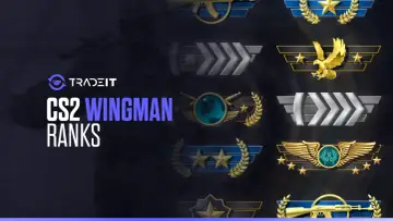 CS2 Wingman ranks: od Silver I do Global Elite. Zobacz, jak wysokie są Twoje CS2 wingman ranks!