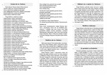 Litania do św. Bartłomieja i modlitwy.