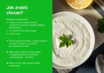 Jak zrobić chrzan domowy do słoików? Przepis na pyszny, ostry chrzan z octem jabłkowym i cukrem.