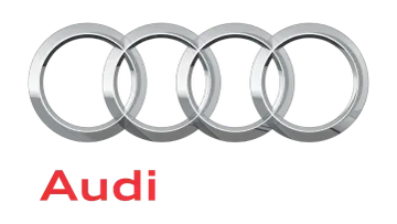 Logo Audi z czterema splecionymi pierścieniami. Idealny akumulator do Audi A3, zapewniający moc i niezawodność.