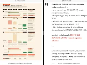 Symulacja ugody kredytu frankowego: porównanie spłaty z bankiem, ugody i wyroku. Analiza ryzyka i korzyści.