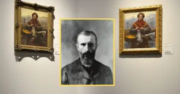 Portret Aleksandra Gierymskiego i jego dzieła, w tym "Żydówka z pomarańczami", ukazują mistrzostwo artysty.