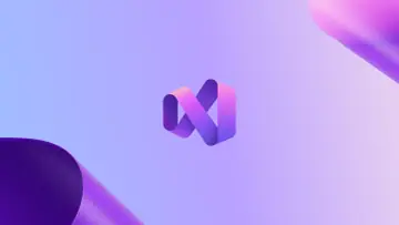 Logo Visual Studio, symbol nieskończoności w odcieniach fioletu i różu, nawiązujące do technologii .NET Framework.