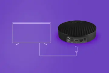 Podłącz dekoder do telewizora LG, aby oglądać telewizję kablową. Schemat pokazuje połączenie HDMI.