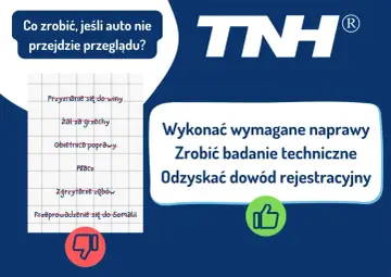 Co zrobić, gdy auto nie przejdzie przeglądu? Wykonać naprawy, zrobić badanie techniczne i odzyskać dowód rejestracyjny, by uniknąć mandatu za brak przeglądu.