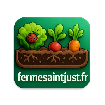 Logo fermesaintjust.fr