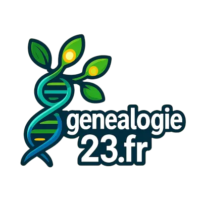 Logo genealogie23.fr