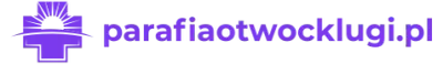 Logo parafiaotwocklugi.pl