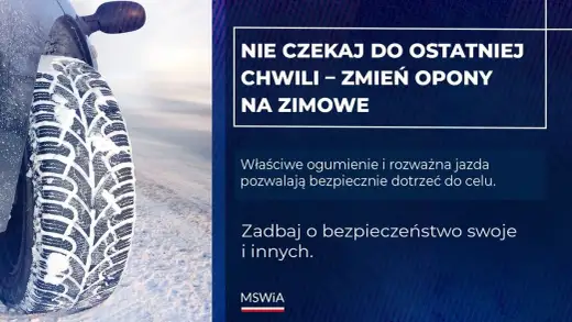 Kiedy zmienić opony na zimowe? Przepisy, 7°C i Twoje bezpieczeństwo