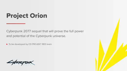Cyberpunk 2 (Project Orion) - Co wiemy o sequelu CD Projekt?