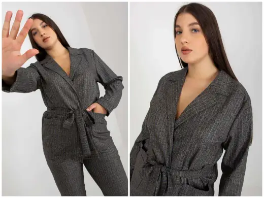 Eleganckie garnitury damskie plus size: Przewodnik po stylu i krojach