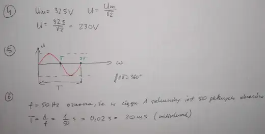 Napięcie skuteczne - Dlaczego 230 V to w rzeczywistości 325 V?