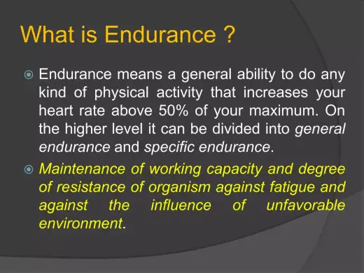 What Endurance in Fitness Really Means