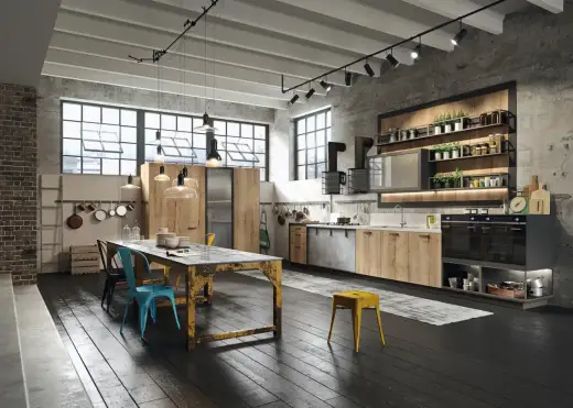 Kuchnia w stylu loft - jak zbudować spójne wnętrze?