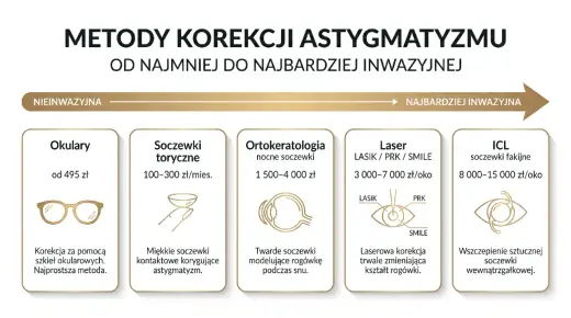 Astygmatyzm - optometrysta czy okulista? Kiedy do kogo?