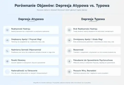 Depresja atypowa - Czy to zmęczenie, czy coś więcej?