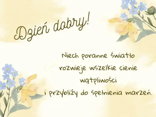Poranne życzenia na dzień dobry - Jak pisać, by nie brzmiały sztucznie?