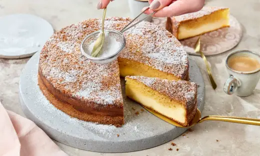 Dreh-dich-um-Kuchen - So gelingt der Käsekuchen-Trick!