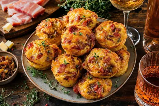 Muffins salés lardons oignons - Recette moelleuse et astuces