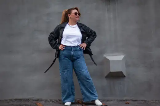 Spodnie z wysokim stanem plus size: Jak wybrać i stylizować?