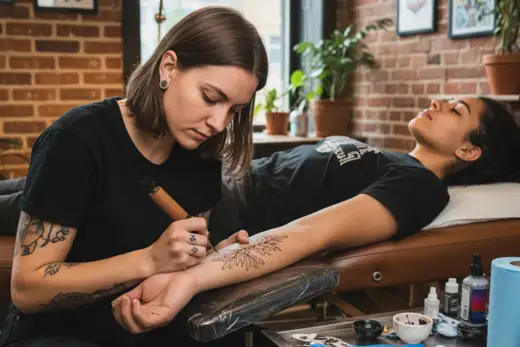 Domowy tatuaż handpoke: Ryzyko, instrukcja i dlaczego warto wybrać studio