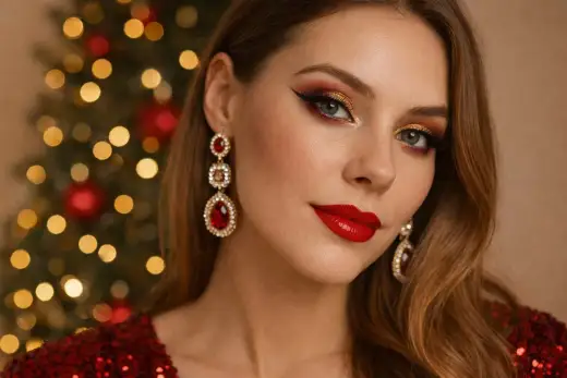 Make-up natalizio semplice - 3 look luminosi in 10 minuti