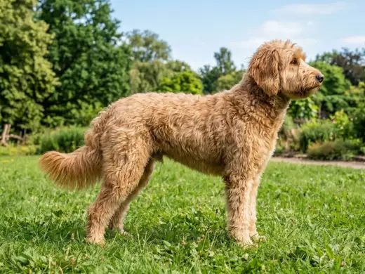 Vuxen mini-labradoodle – Storlek, pälsvård & temperament
