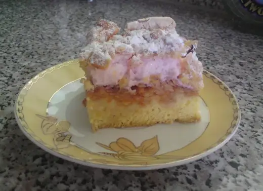 Przepis na placek z jabłkami i kisielem łatwy i pyszny!