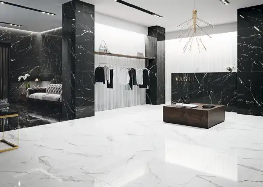 Nero Marquina - Jak ujarzmić czarny marmur we wnętrzu?