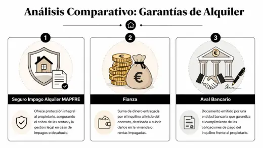 Aval de alquiler, fianza y seguro de impago sin firmar a ciegas