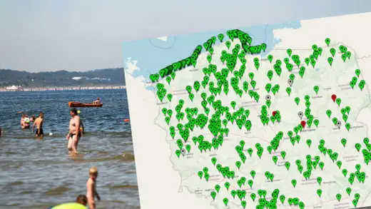 Sinice w Bałtyku - jak rozpoznać zakwit i bezpiecznie wejść do wody?