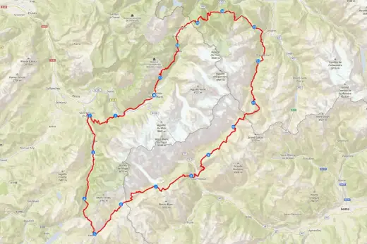 UTMB Mont-Blanc - trasa, kwalifikacje i dojazd