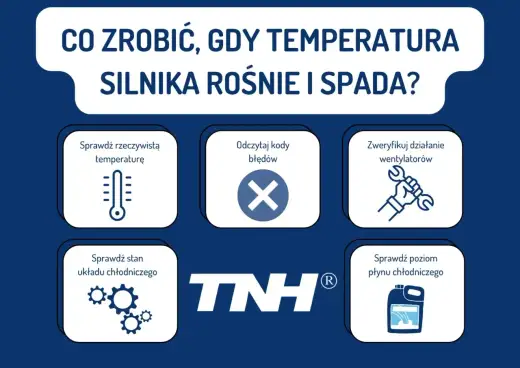 Jaka temperatura silnika jest prawidłowa? Skoki i przegrzanie