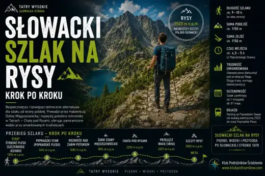 Wejście na Rysy - jak zaplanować trasę, czas i sprzęt