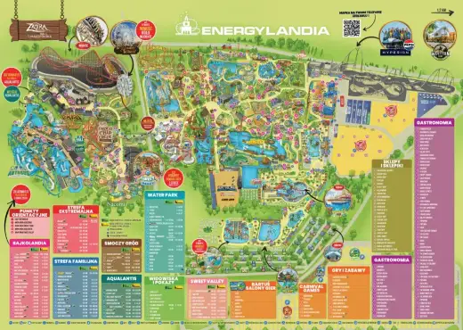 Energylandia w Zatorze - dojazd, parking i strefy do wyboru