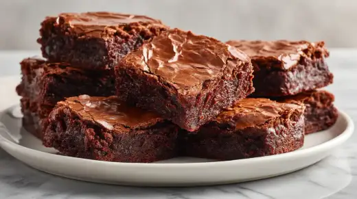Brownie z air fryera - roślinny przepis na wilgotne ciasto