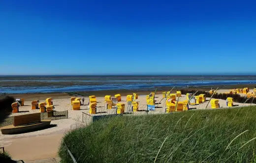 Strand in Duhnen - so planst du Watt, Strandkorb und Küste