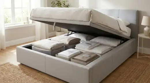 Bett im Wohnzimmer - Geht das? Smarte Lösungen & Tipps