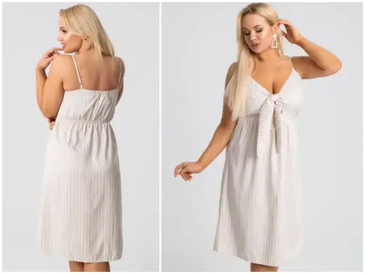 Biała sukienka plus size: Idealny fason i stylizacje XXL