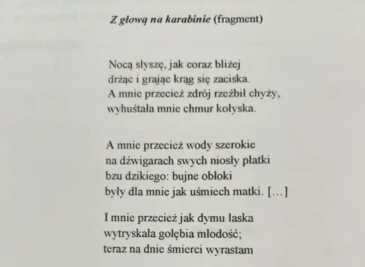 Pokolenie Baczyńskiego: tekst, analiza i kontekst wiersza