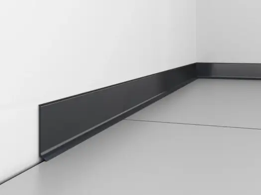 Aluminiowa listwa przypodłogowa - Trwałość i styl bez wiercenia