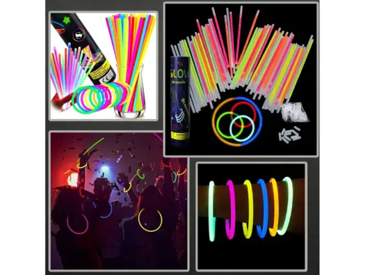 Ile świecą bransoletki fluorescencyjne? Prawda o czasie blasku