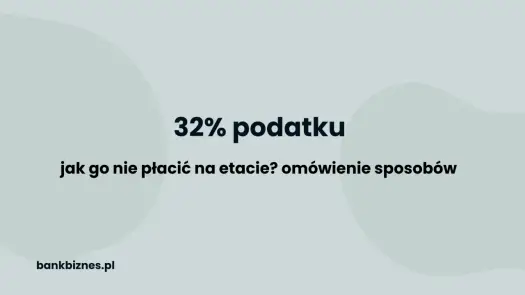 1 próg podatkowy - Kiedy naprawdę płacisz 32%?