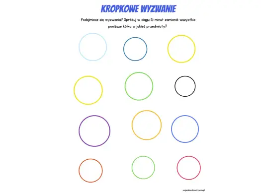 Dzień Kropki - pomysły i scenariusze zajęć bez chaosu