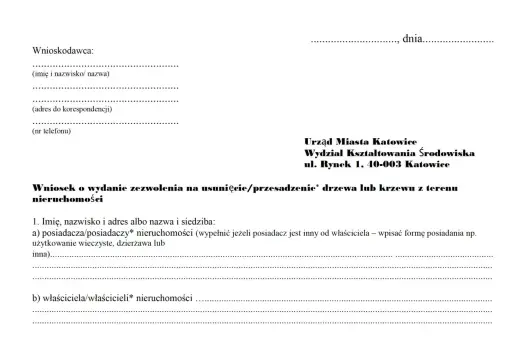 Wycinka drzew na działce - Zgłoszenie czy zezwolenie?