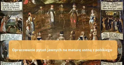 Taniec śmierci - Jak go rozpoznać w literaturze?