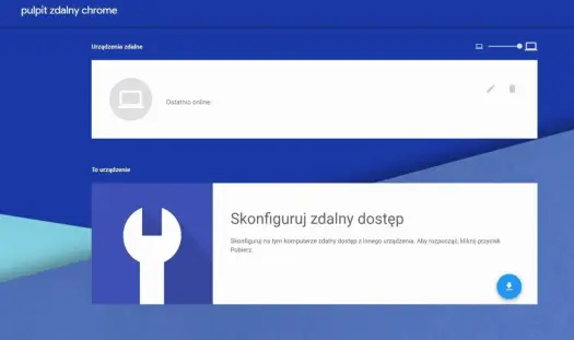 Widget Chrome na pulpit - Szybki dostęp bez klasycznych widgetów